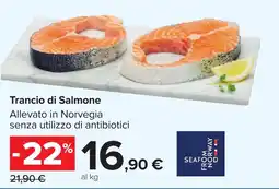 Carrefour Market Trancio di Salmone offerta