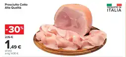 Carrefour Market Prosciutto Cotto Alta Qualità offerta