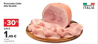 Carrefour Market Prosciutto Cotto Alta Qualità offerta