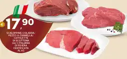 Extra Supermercati Scaloppine/colarda/ pezzo a cannella/ cotolette di scottona 100% italiana di filiera certificata al kg offerta