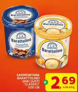 Extra Supermercati Sammontana barattolino "classici offerta
