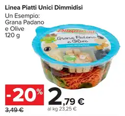 Carrefour Market Linea Piatti Unici Dimmidisi offerta