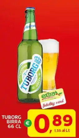 Extra Supermercati Tuborg birra offerta
