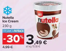 Carrefour Market Nutella Ice Cream offerta