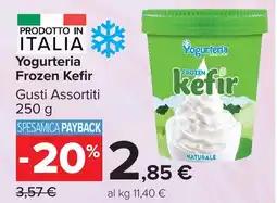 Carrefour Market Yogurteria Frozen Kefir offerta