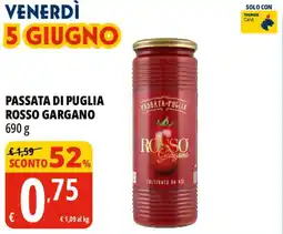 Tigros Passata di puglia ROSSO GARGANO offerta