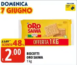 Tigros Biscotti ORO SAIWA offerta