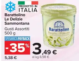 Carrefour Market Barattolino Le Delizie Sammontana offerta