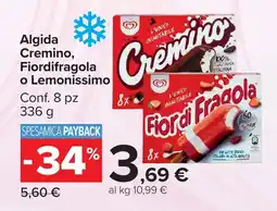 Carrefour Market Algida Cremino, Fiordifragola o Lemonissimo offerta