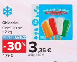Carrefour Market Ghiaccioli offerta