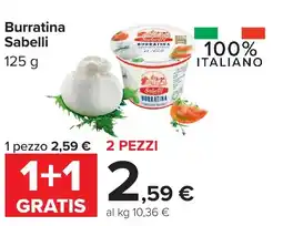 Carrefour Market Burratina Sabelli offerta
