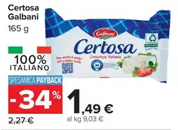 Carrefour Market Certosa Galbani offerta