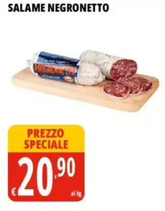 Tigros Salame NEGRONETTO offerta