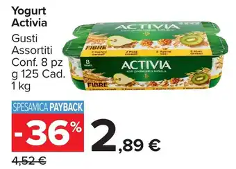 Carrefour Market Yogurt Activia offerta