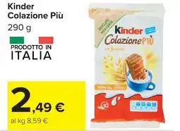 Carrefour Market Kinder Colazione Più offerta