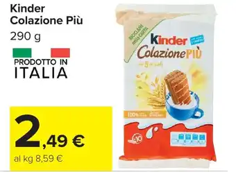 Carrefour Market Kinder Colazione Più offerta