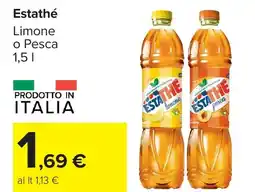 Carrefour Market Estathé Limone o Pesca offerta