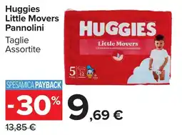 Carrefour Market Huggies Little Movers Pannolini offerta