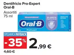Carrefour Market Dentifricio Pro-Expert Oral-B offerta