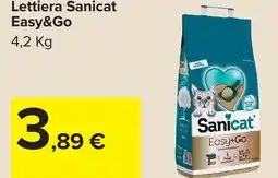 Carrefour Market Lettiera Sanicat Easy&Go offerta