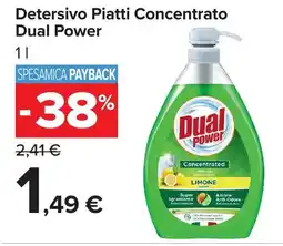 Carrefour Market Detersivo Piatti Concentrato Dual Power offerta
