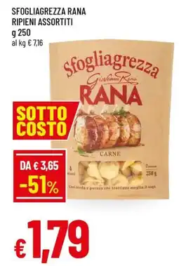 Famila Sfogliagrezza rana ripieni assortiti offerta