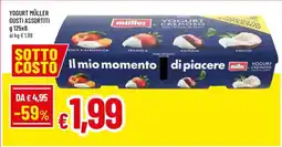 Famila Yogurt müller gusti assortiti offerta