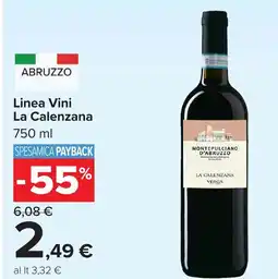 Carrefour Linea Vini La Calenzana offerta