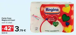 Carrefour Carta Casa Regina di Cuori offerta
