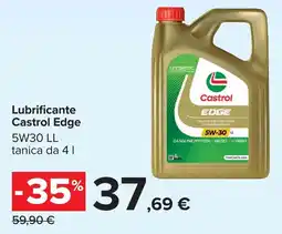 Carrefour Lubrificante Castrol Edge offerta
