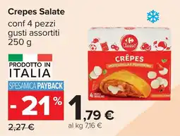 Carrefour Crepes Salate offerta