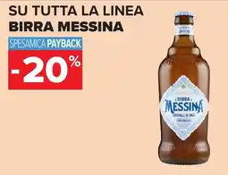 Carrefour Su tutta la linea BIRRA MESSINA offerta