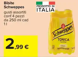 Carrefour Bibite Schweppes offerta