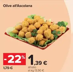 Carrefour Olive all'Ascolana offerta