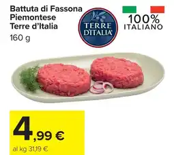 Carrefour Battuta di Fassona Piemontese Terre d'Italia offerta