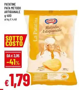 Famila Patatine pata metodo artigianale offerta