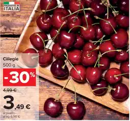 Carrefour Ciliegie offerta