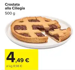 Carrefour Crostata alla Ciliegia offerta