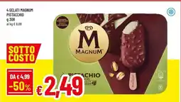 Famila 4 gelati magnum pistacchio offerta