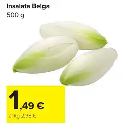 Carrefour Insalata Belga offerta