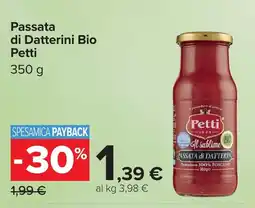 Carrefour Passata di Datterini Bio Petti offerta