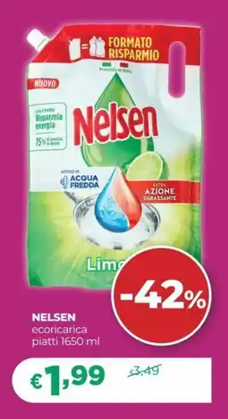 La Saponeria NELSEN ecoricarica piatti offerta