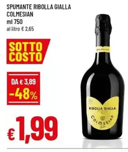 Famila Spumante ribolla gialla colmesian offerta