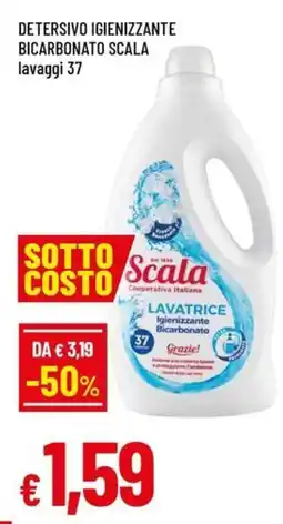 Famila Detersivo igienizzante bicarbonato scala lavaggi 37 offerta