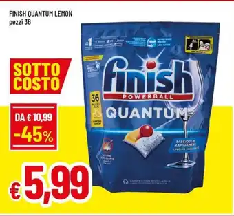 Finish quantum lemon pezzi 36