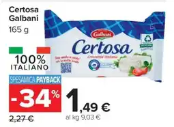 Carrefour CERTOSA GALBANI offerta