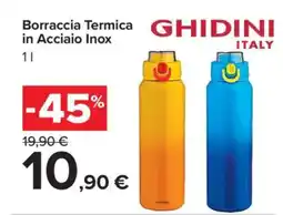 Carrefour Borraccia Termica in Acciaio Inox offerta