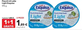 Carrefour Fiocchi di Latte Light Exquisa offerta