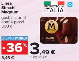 Carrefour Linea Stecchi Magnum offerta