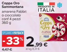Carrefour Coppa Oro Sammontana offerta